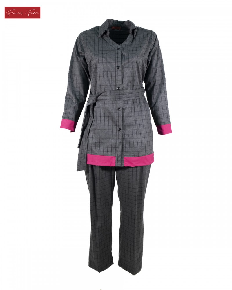 FRANCES FERRI: PANTALONE QUADRETTI