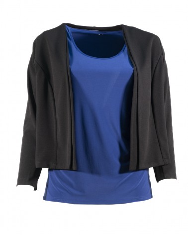 BOLERO SCUBA CREPE