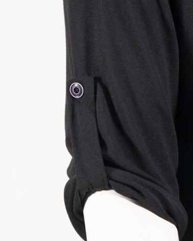 MAXI MAGLIA MANICHE ACCORCIABILI