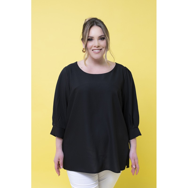 BLUSA MANOSETA